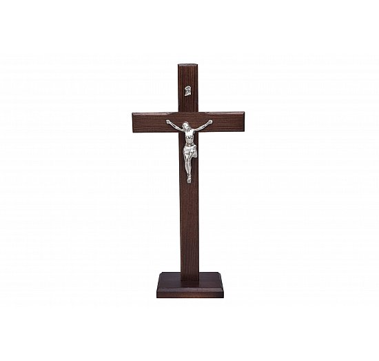 Krzyż Drewniany Stojący 47 cm